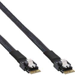 InLine 27642B cable Serial Attached SCSI (SAS) 1 m 24 Gbit/s Negro