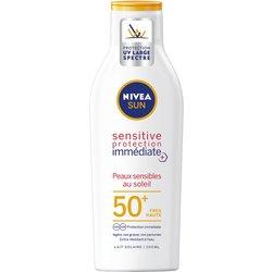 Leche Solar NIVEA Sun Sensitive SPF 50 (200 ml)