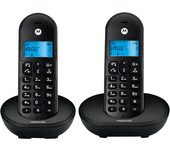 motorola t102 telefono dect duo negro