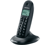 motorola c1001 lb+ telefono dect negro