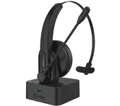 sw headset wirelessmono black