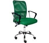 Silla Oficina Malla Verde 55X55X104 BELIANI