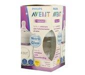 Biberón AVENT Natural (120 ml - Cristal)