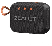 Altavoz portátil Zealot S75 de 10W con altavoz Bluetooth de 57mm, conductor potente, estéreo HiFi, batería de 3000mAh, s