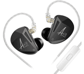 Auriculares con cable KZ AS10 PRO 5BA IEMs Bass Stereo HiFi Monitor con cable de audio desmontable bañado en plata y con