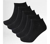 Calcetines jack & jones jacdongo 5 pack negro hombre