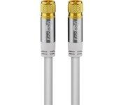 70653 cable coaxial 10 m F Blanco