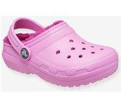 Zuecos bebé Classic Lined Clog T CROCS(TM) rosa