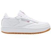 Zapatillas reebok club c double niña blanco