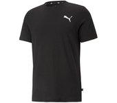 Camiseta puma ess small logo hombre negro