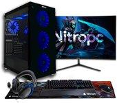 NitroPC Pack Nitro Intel i9-12900KF/32GB/2TB SSD/RTX 4060Ti + Monitor 27" QHD 165Hz Curvo