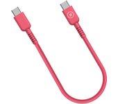 Muvit for change cable Tipo C a Tipo C 3A/60W 0.2m magenta