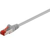 Cable de Red MICROCONNECT (RJ45 - 7 m - Gris)