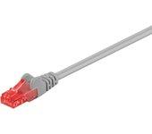 Microconnect Cat6 UTP 1m cable de red Gris