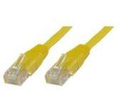 Cable de Red MICROCONNECT (RJ45 - 5 m - Amarillo)