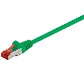 Microconnect SSTP CAT6 2M cable de red Verde