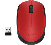 Ratón inalámbrico Logitech M171 Rojo