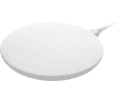 Cargador inalámbrico - OPPO 6204179, 15W, Para dispositivos Qi, Universal, Blanco