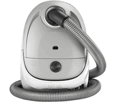 Aspirador con bolsa - Nilfisk ONE LGRPC13P05A-HFN, 750 W, 3L, EPA 13, Plata y blanco