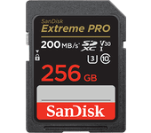 Tarjeta SanDisk Extreme PRO SD 256Gb 200MB/s