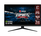 msi monitor optix g273qf. 27  (69cm). plano. rapid ips. 2560x1440 (wqhd). 165hz. negro