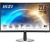 Monitor LED 24'' MSI Pro MP242C Negro Curvo