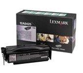 Lexmark 12A8425 toner negro