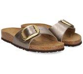 Birkenstock Sandalias Planas Mujer - Beige Talla 39