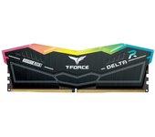 TeamGroup T-Force Delta RGB 32GB 6000MHz CL38 - Memoria RAM DDR5 para juegos de escritorio con Intel XMP 3.0 y AMD Expo (negro) - FF3D532G6000HC38A01