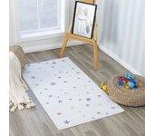 Surya alfombra para niños lavable en lavadora multicolor/beige 80x150