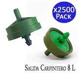 Gotero NETAFIM 4 Litros/Hora Autocompensante Salida Carpintero Pack 2500 NETAFIM