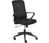 Silla Oficina Expert Poliester Negro 60X60X106 BELIANI