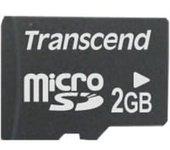 Transcend TS2GUSDC memoria flash 2 GB MicroSD NAND