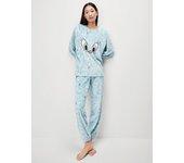 Pijama largo Looney Tunes tejido polar - Gisela