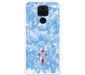 Funda Licencia Oficial RC Celta Escudo Fondo Hinchada para Xiaomi Redmi Note 9