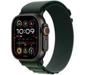 Apple Watch Ultra 2 GPS 49mm Caja de Titanio Negro con Correa Loop Alpine Verde Oscuro