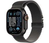 Apple Watch Ultra 2 GPS + Cellular 49mm Caja Negra Titanio con Correa Milanese Loop Titanio L Negra