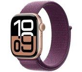 Apple Watch Series 10 OLED 42 mm Digital 374 x 446 Pixeles Pantalla táctil Oro rosa Wifi GPS (satélite)