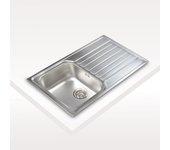 Fregadero CATA CDP-1 ED Inox 1C 1E Derecha