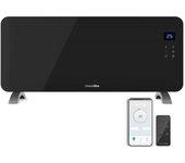 Panel De Cristal Negro 2000w Con Wifi | Universalblue