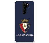 Funda Licencia Oficial CA Osasuna Escudo Fondo Azul para Xiaomi Redmi Note 8 Pro