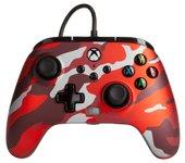 Controlador con cable - Camuflaje rojo metálico - Xbox One / PC