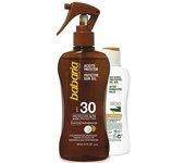 Babaria Solar Aceite Coco SPF30 lote 2 pz