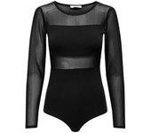 Body de Mujer ONLY Larga Esther Negro (XL)