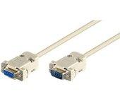 Goobay CAK D-SUB 500 9M/9F 5m cable de serie