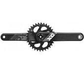 Sram Biela X01 Eagle Dub Dm Fat4 175 Mm 30 Dientes Negro