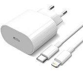 Cargador Pared APPLE PACKAPLUSBC (2A - Lightning - Blanco)