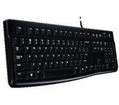 Teclado LOGITECH K120 (Con Cable - Layout Ruso)