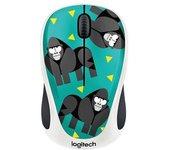 Logitech M238 Gorilla Wi-Fi Óptico 1000DPI Ambidex