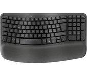 Logitech Wave Keys Teclado Rf Wireless + Bluetooth Qwerty Italiano Grafito